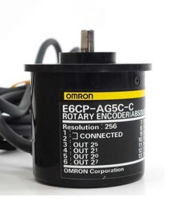 Encoder Omron E6CP-AG5C, 256 step (8 bit), trục 6mm, f 60mm