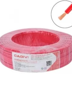 Dây điện đơn mềm Cadivi VCm-1.5 mm2 (Đỏ) – 450/750V