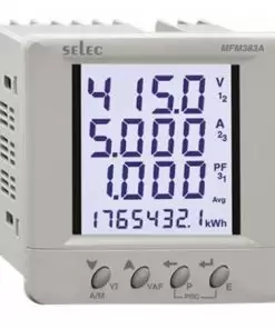 Đồng hồ đo điện đa năng Selec MFM383A-C 96x96mm